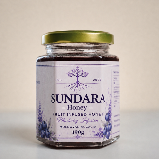 Blueberry Infused Honey